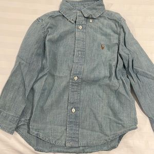Polo denim shirt size 3t